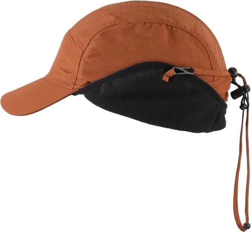 Vista 2 de Home Prefer Gorros de invierno impermeables para hombre, gorra de béisbol con forro polar cálido