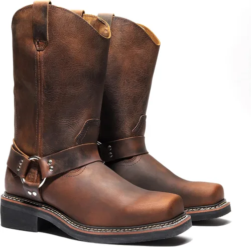 Vista 2 de Bonanza Boots Nomad - Botas de equitación con arnés de 10 pulgadas - Pasea con estilo y comodidad