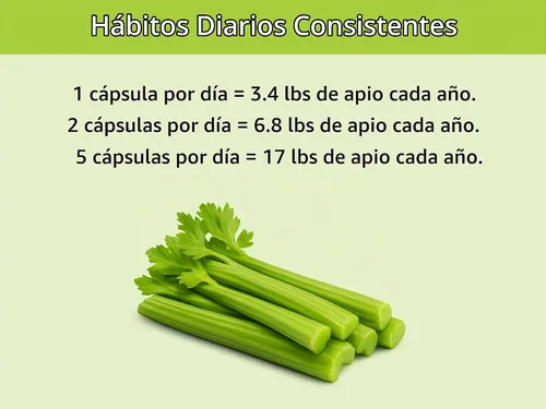 Vista 5 de KOYAH - Cápsulas de Apio Orgánico, Liofilizado: 60 Cápsulas