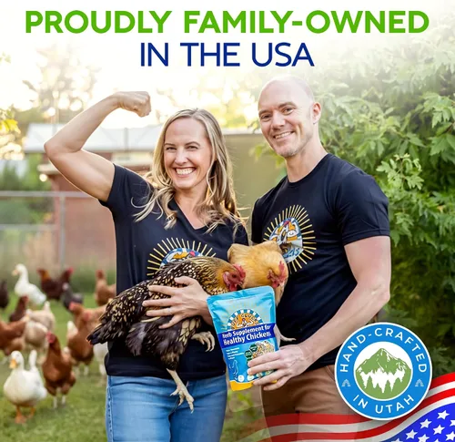 Vista 6 de Buff Clucks Suplemento de Hierbas para Pollos de Traspatio - Golosinas Naturales para Pollos, Mezcla Botánica de Alimento para Aves de Corral