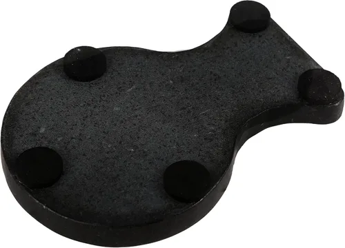 Vista 4 de Soporte para cuchara de mármol, soporte para cucharón, soporte de cuchara de mármol para estufa de cocina, resistente, apto para lavavajillas