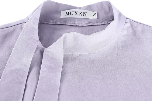 Vista 5 de Muxxn - Vestido de cóctel con bolsillo para mujer, diseño clásico vintage