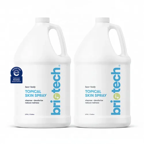 Vista 13 de BRIOTECH Aerosol Tópico para la Piel, Spray de Ácido Hipocloroso para Piel Sensible, Bruma Facial HOCl, Apoyo Total del Cuerpo Contra la Irritación