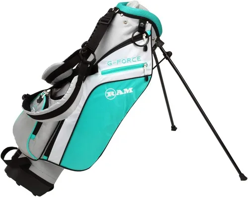 Vista 6 de Ram Golf Junior G-Force - Juego de palos de golf para niñas con bolsa