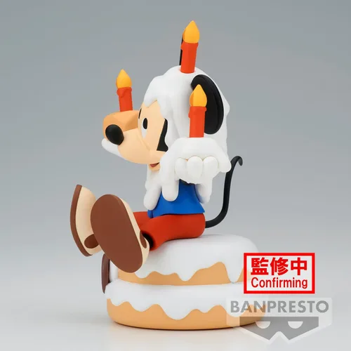 Vista 3 de Banpresto - Personajes de Disney - Mickey Mouse (100 aniversario de Disney), figura de Bandai Spirits Sofubi