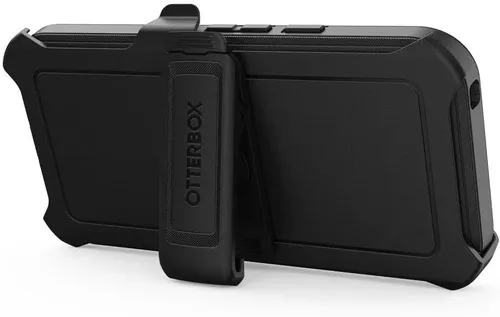 Vista 5 de OtterBox Funda para Google Pixel 9 Pro XL (solamente) - Defender Series - Negro - Resistente y duradera - con protección de puerto - Incluye soporte