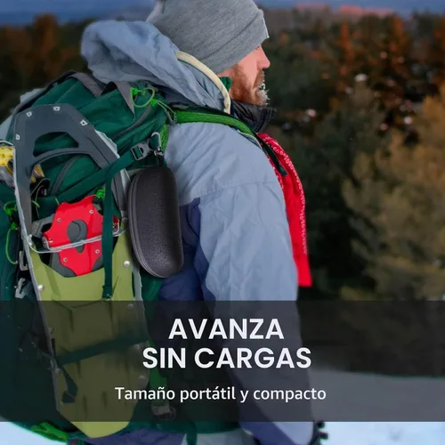 Vista 5 de svsviio Linterna Frontal Recargable PRO, 5000mAh 1500 Lúmenes Súper Brillante Haz LED de 230°, Linterna de Cabeza para la Frente, 3 Modos, Linternas