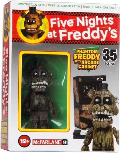 Vista 2 de McFarlane Toys Five Nights at Freddy's Micro Arcade - Juego de construcción de gabinetes