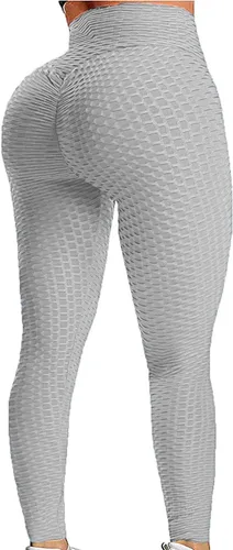 Vista 91 de SEASUM - Pantalones de yoga de cintura alta para mujer, con control de abdomen y realce de glúteos, leggings favorecedores para entrenar y correr