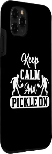 Vista 3 de Funda para iPhone 11 Pro Max Pickleball Jugador Pickleball, Paddle Ball