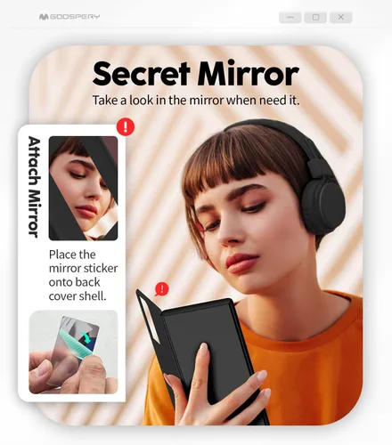 Vista 404 de GOOSPERY Parachoques magnético para puerta compatible con Galaxy S9 Plus, tarjetero tipo billetera con cierre automático por iman, funda protectora