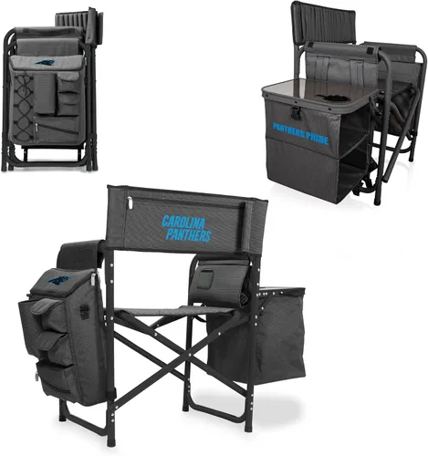 Vista 10 de PICNIC TIME NFL NFL Fusion - Silla de campamento unisex para adultos, con mesa auxiliar y enfriador suave, silla de playa para adultos, silla