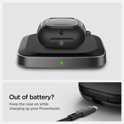 Vista 5 de Spigen Armadura resistente diseñada para Powerbeats Pro 2 Case (2025)
