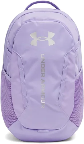 Vista 18 de Under Armour Mochila Hustle 6.0 unisex para adultos (002) Negro / Negro / Blanco