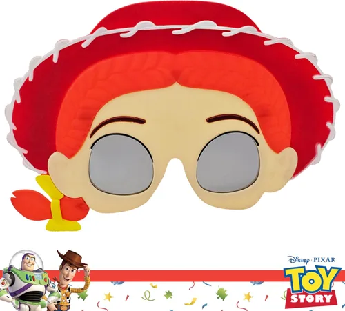 Vista 2 de Sun-Staches Gafas de sol oficiales de Toy Story de Disney Máscara de accesorio para disfraz de Woody, Buzz, Jesse o Forky