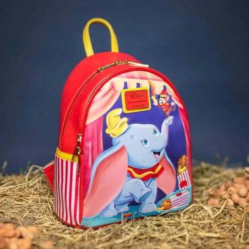 Vista 5 de Loungefly Disney Dumbo mochila Dumbo y Timothy exclusiva de Tienda