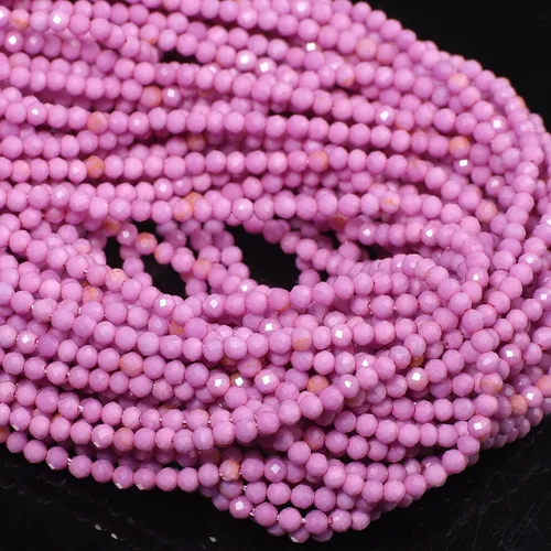 Vista 85 de 180 piezas 2mm Cuentas de piedras preciosas de turquesa africana natural facetada redonda suelta para hacer joyas