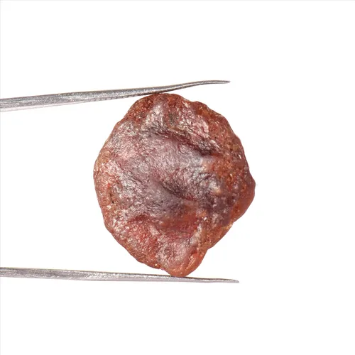 Vista 2 de GEMHUB Alambre de 33.05 CT para envolver granate, natural, certificado natural, piedra preciosa de granate rojo
