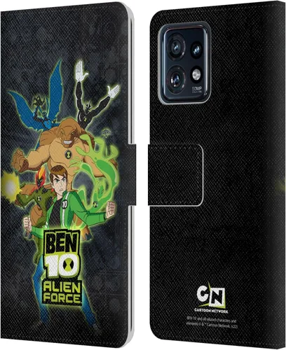 Vista 8 de Head Case Designs Funda con licencia oficial de Ben 10: Alien Force Ben's Jacket Graphics Funda de piel tipo cartera compatible con Motorola Moto