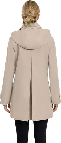Vista 2 de LONDON FOG Impermeable de doble cuello para mujer
