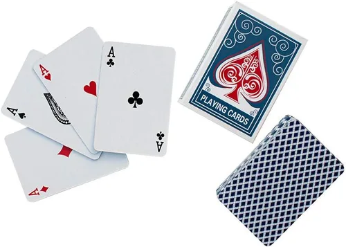 Vista 3 de Alex Cramer The Perfect Traveler Classic Domino Set con estuche de viaje de aspecto de cuero y una baraja de naipes en miniatura (juego de dominó)