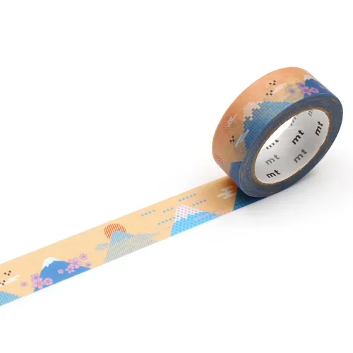 Vista 2 de MT EX Series - Cinta adhesiva de papel Washi: 3/5 pulgadas x 23 pies (especias forradas)