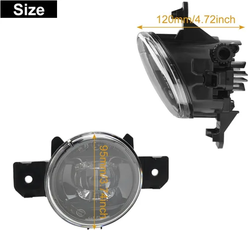 Vista 8 de Nueva Generación de Luces Antiniebla LED de Última Generación para Sentra Altima Rogue Maxima Murano Versa Pathfinder 2004 05 06 2007 2008 09 10 11