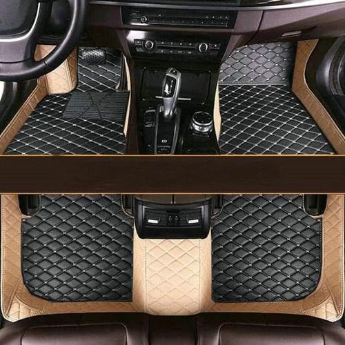 Vista 27 de Alfombrillas personalizadas para automóvil compatibles con Audi, BMW, Mercedes-Benz, Chevy, Cadillac, Honda, Toyota, Lexus, Infiniti, Nissan, rojo