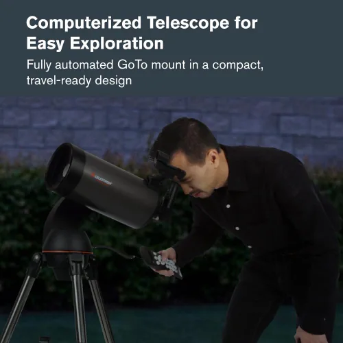 Vista 2 de Telescopio computarizado Celestron modelo NexStar 130 SLT