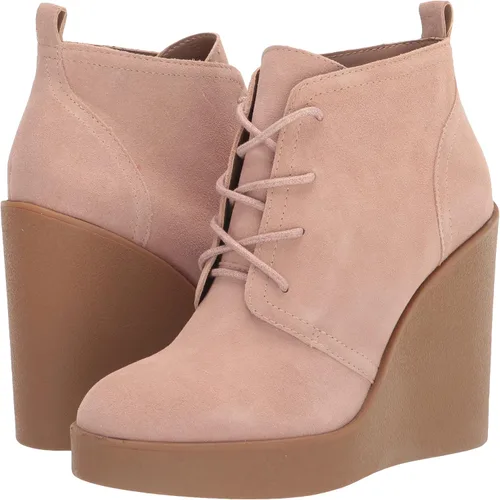 Vista 7 de Jessica Simpson Women's Mesila Sherpa Lace Up Wedge Ankle Bootie