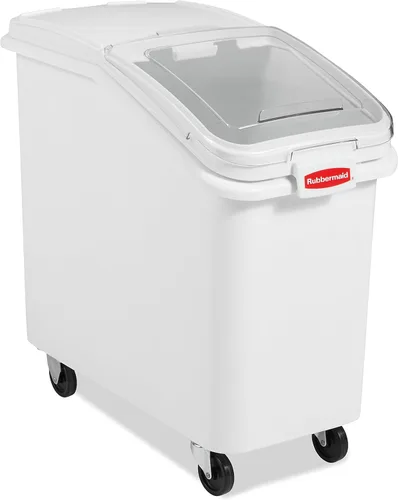 Vista 7 de Rubbermaid Commercial Products ProSave - Contenedor apilable para almacenamiento y cuchara/herramienta de medición