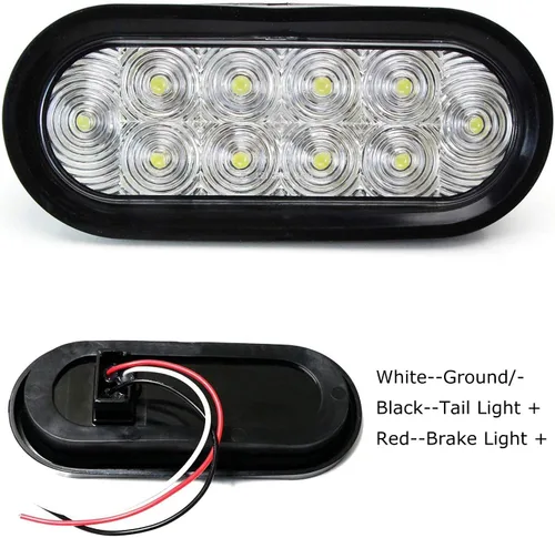 Vista 7 de iJDMTOY JDM estilo lente transparente LED de respaldo luz de marcha atrás compatible con Acura Honda, Nissan, Mazda, Subaru, Toyota, etc.