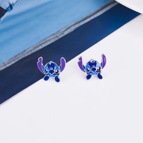 Vista 2 de Dckazz Pendientes de puntada para niñas, regalos hipoalergénicos, joyería para hija, nieta, regalo de cumpleaños, Zinc, No es una piedra preciosa
