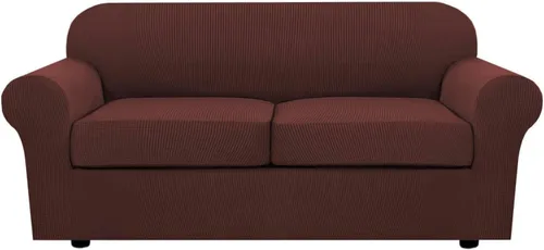 Vista 65 de H.VERSAILTEX Fundas de Sofá Elásticas para Cojines Fundas de Sofá para Muebles de Sala Fundas Protectoras
