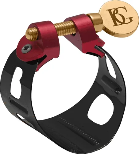 Vista 2 de BG ABG LDTO Anillo de saxofón tenor Ligadura dúo Brillo Dorado