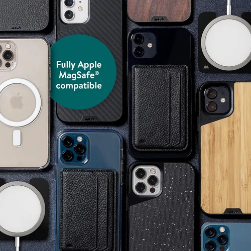 Vista 8 de Mous - Funda protectora para iPhone 12 Pro Max - Limitless 4.0 - Nuez - Totalmente compatible con MagSafe de Apple - Embalaje sostenible