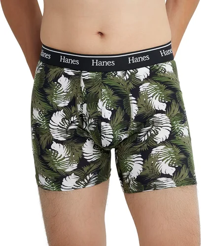 Vista 2 de Hanes Originals Mens Boxer Briefs & Trunks, Stretch Cotton Moisture-Wicking Underwear, Modern Fit Low Rise, Multipacks