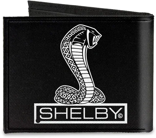 Vista 2 de buckle-down lona portafoliosShelby Tiffany Box BlancoNegro Accesorio