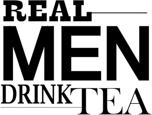 Vista 2 de CafePress Real Men Drink Tea Mugs Taza de café de cerámica de 11 oz (11.0 fl oz)