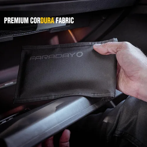 Vista 5 de Faraday Defense Funda Faraday Jacket Pro Cierre magnético, blindaje - Cumplimiento de la ley y Militar, Viaje y Seguridad de datos, Privacidad