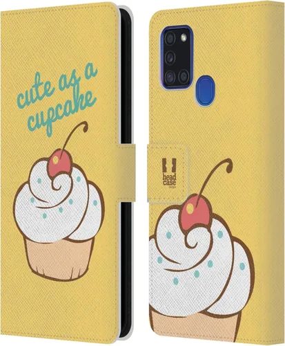 Vista 81 de Head Case Designs Assortment Cupcakes Happiness Leather Wallet Case Compatible with Samsung Galaxy A07 4G Surtido