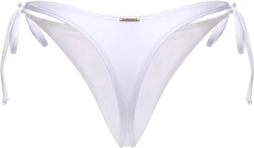 Vista 24 de RELLECIGA - Tanga de baño tipo bikini para mujer Verde aguacate