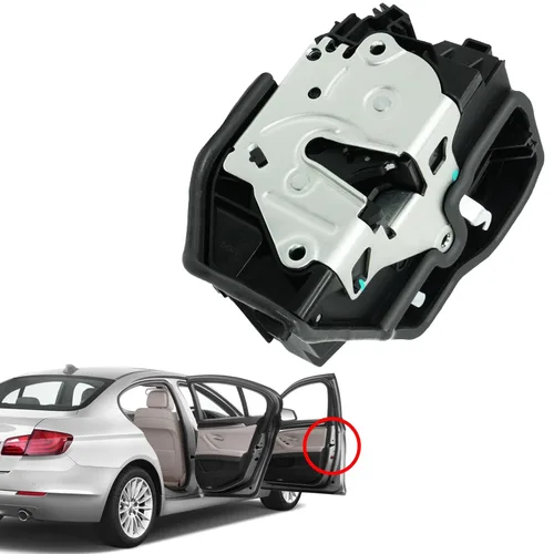 Vista 8 de Motor de actuador de cerradura de puerta delantera izquierda del lado del conductor, compatible con BMW 128i 230i 320i 325i 328i 335i 550i 740i M2