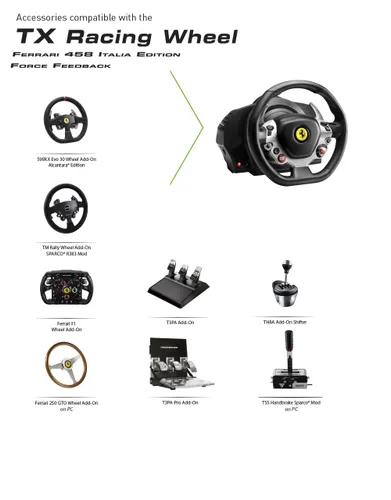Vista 9 de Thrustmaster TX RW Leather Edition (XBOX Series XS, XOne & PC)