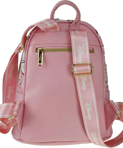 Vista 4 de KBNL Minnie Mouse A21770 - Mini mochila de piel vegana de 11 pulgadas, multicolor, mediana, Multicolorido, Mochilas Daypack