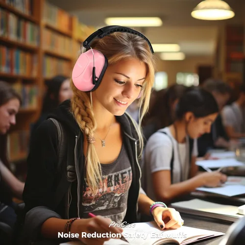 Vista 123 de ProCase NRR 28dB Noise Reduction Ear Muffs, Foldable Adjustable Noise Cancelling Headphones