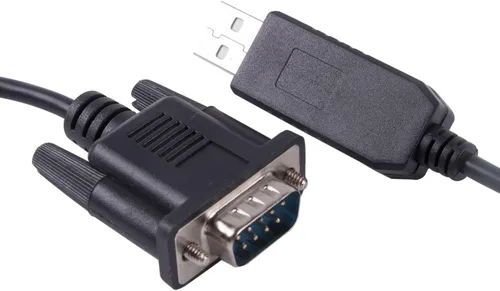 Vista 4 de USB a DB9 D-Sub macho Com puerto FTDI RS232 convertidor serie adaptador comunicación actualización cable, por usangreen