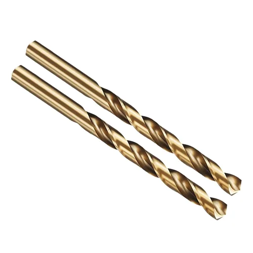 Vista 263 de PATIKIL Broca Jobber de 0.039 in, vástago recto M35 cobalto 5% acero de alta velocidad 135° acabado dorado para metal duro de acero inoxidable - 2