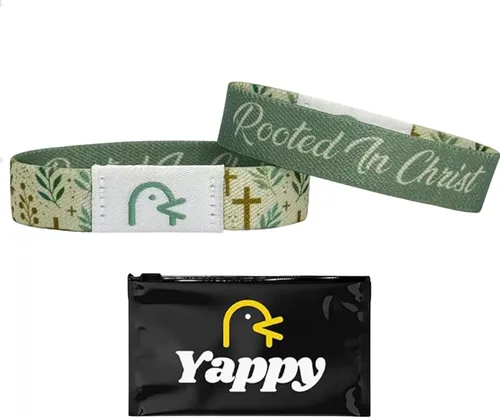 Vista 15 de Yappy Las Pulseras Originales de Versículos Bíblicos, Pulsera de Versículos Bíblicos Diarios para Inspiración Diaria Personalizada Toda la gloria a