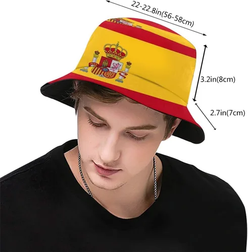 Vista 3 de Lindos sombreros de pescador patriótico para exteriores, sombrero de pescador patriótico para mujeres y hombres